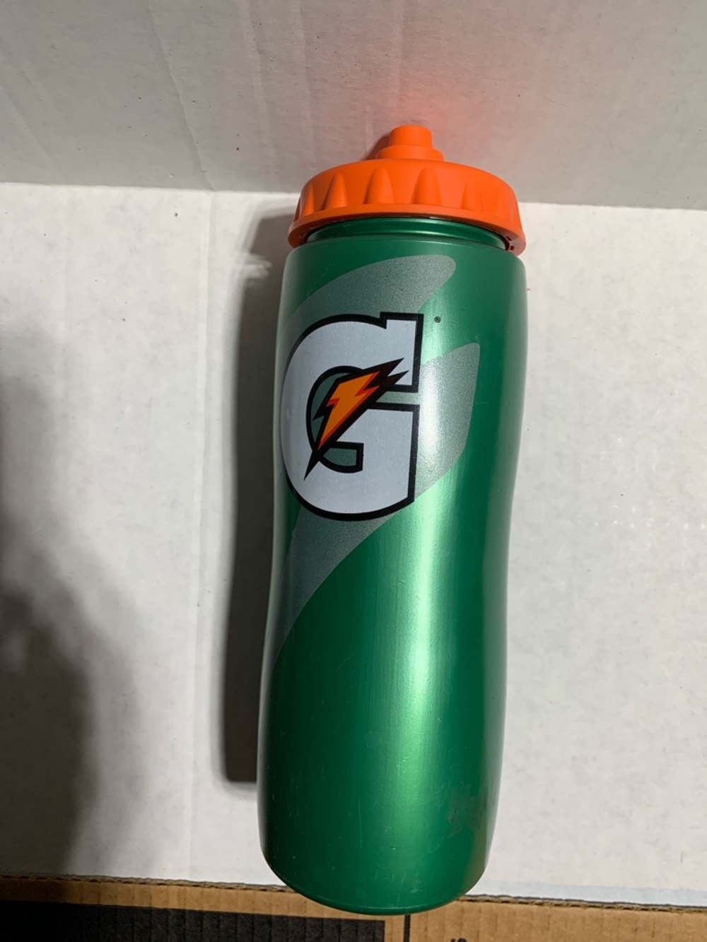 Gatorade Green and Orange Sports Water Bottle - Branded Hydration Bottle